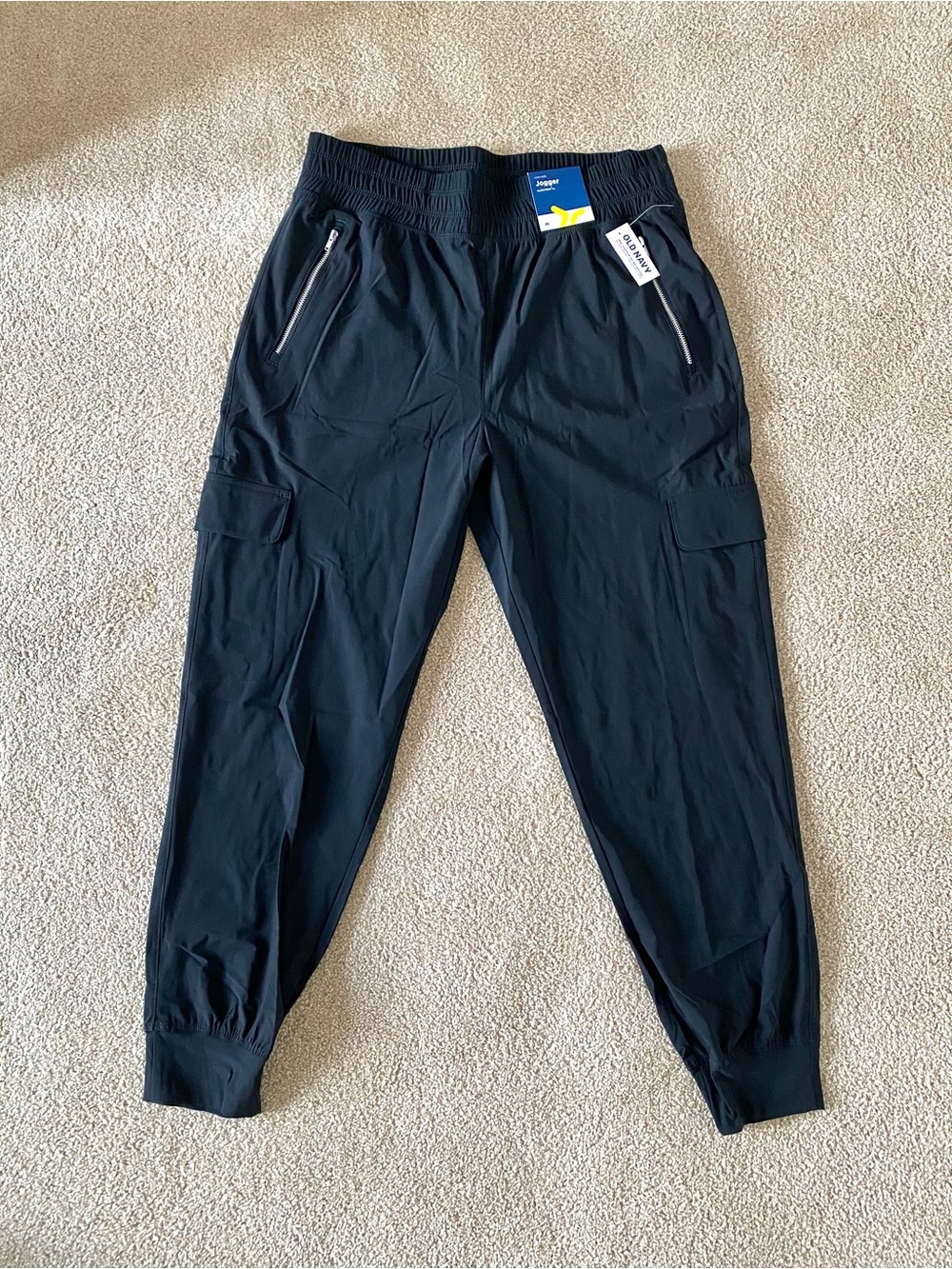 Old Navy Black Women's Cargo Jogger Pants